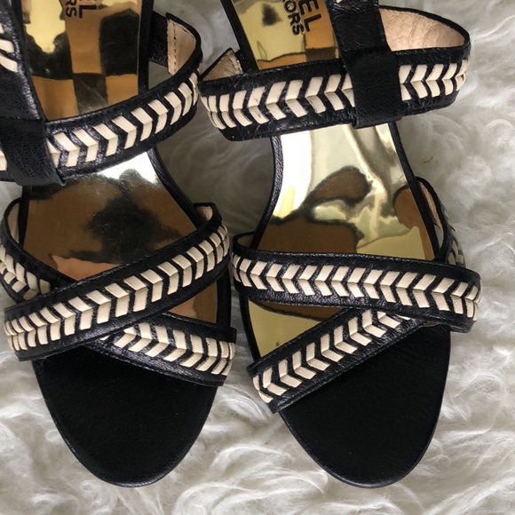 Michael Michael Kors Women’s Leather Strap Sandals - Picture 13 of 16